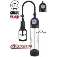 Erofoni S-274003 Barometreli Güçlü Vakum Yapılı 24 CM Tetik Mekanizma Kaliteli Vakumlu Penis Pompası