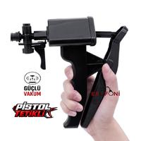 Erofoni S-274004 Pistol Tetikli Güçlü Vakum Yapılı 22 CM Kaliteli Vakumlu Penis Pompası