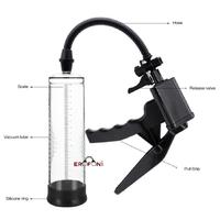 Erofoni S-274004 Pistol Tetikli Güçlü Vakum Yapılı 22 CM Kaliteli Vakumlu Penis Pompası