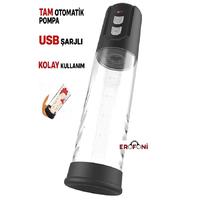 Erofoni S-274012 Otomatik Vakumlu 27 CM Type-C Şarjlı Yüksek Performans Odaklı Çift Mod Penis Pompası