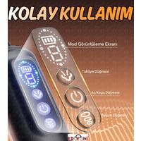 Erofoni S-274061 Otomatik Vakumlu ve 6 Adet Emiş Modlu 2 in 1 Dijital Ekranlı 26 CM Usb Şarjlı Mastürbatörlü Penis Pompası