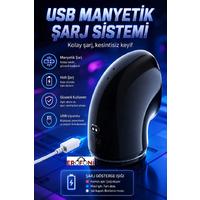 Erofoni S-274062 Otomatik Vakumlu ve 9 Adet Emiş Modlu 2 in 1 Dijital Ekranlı 32 CM Usb Şarjlı Mastürbatörlü Penis Pompası