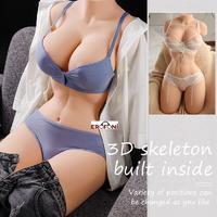 Erofoni S-285063 Büyük Mega Boy 16 KG Titreşimli ve Isıtmalı 72 CM 2 İşlevli Süper Realistik Vajina Anüs Torso Manken