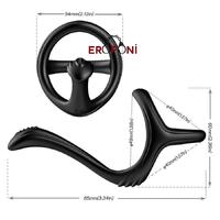 Erofoni S-C010 Medikal Silikon Perine Uyarıcı Testis ve Penis Halkası