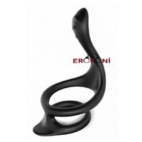 Erofoni S-C07 Medikal Silikon Perine Uyarıcılı Testis ve Penis Halkası