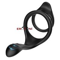 Erofoni S-C07 Medikal Silikon Perine Uyarıcılı Testis ve Penis Halkası
