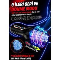 Erofoni S-M0063 Otomatik İleri Geri Hareketli ve Rotasyon Dönmeli 26 CM Titreşimli Yapay Suni Vajina Mastürbatör