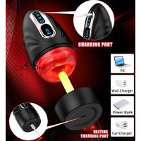 Erofoni S-M081 Isıtmalı Otomatik 9 Mod Titreşimli Usb Şarjlı Dudak Ağız Girişli Yapay Suni Oral Ağız Mastürbatör