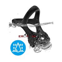 Erofoni S-UC20 Usb Şarjlı Su Geçirmez 9 Mod Titreşimli Medikal Silikon Ring Penis Yüzüğü Halkası
