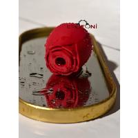Erofoni T-168808 Usb Şarjlı Kırmızı Gül Tasarımlı Vakumlu Emiş ve Titreşim Özellikli Red Rose Vibratör