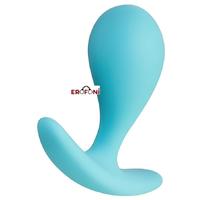 Erofoni T-357020 Medikal Silikon 5.6 Cm Mavi Anal Açıcı Gevşetici Alıştırıcı Tıkaç Plug