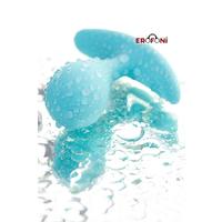Erofoni T-357020 Medikal Silikon 5.6 Cm Mavi Anal Açıcı Gevşetici Alıştırıcı Tıkaç Plug