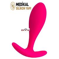 Erofoni T-357021 Medikal Silikon 7 Cm Anal Açıcı Gevşetici Alıştırıcı Tıkaç Pink Plug