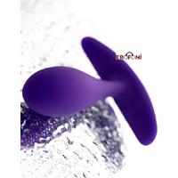 Erofoni T-357022 Medikal Silikon 7 Cm Anal Açıcı Gevşetici Alıştırıcı Tıkaç Purple Plug
