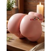 Erofoni T-893042 Premium Model 5 KG Ultra Süper Realistik 2 İşlevli Yapay Suni Vajina Anüs Kadın Kalça Mastürbatör