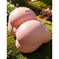 Erofoni T-893043 Premium Model 6 KG Ultra Süper Realistik 2 İşlevli Yapay Suni Vajina Anüs Kalça Mastürbatör