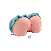 Erofoni LS-3112-BLUE Ultra Süper Realistik 2.2 KG Titreşimli 2 İşlevli Suni Vajina Anüs Kalça Mastürbatör
