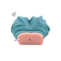 Erofoni LS-3112-BLUE Ultra Süper Realistik 2.2 KG Titreşimli 2 İşlevli Suni Vajina Anüs Kalça Mastürbatör