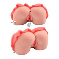 Erofoni LS-3112-RED Ultra Süper Realistik 2.2 KG Titreşimli 2 İşlevli Suni Vajina Anüs Kalça Mastürbatör
