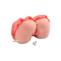 Erofoni LS-3112-RED Ultra Süper Realistik 2.2 KG Titreşimli 2 İşlevli Suni Vajina Anüs Kalça Mastürbatör