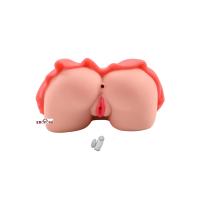 Erofoni LS-3112-RED Ultra Süper Realistik 2.2 KG Titreşimli 2 İşlevli Suni Vajina Anüs Kalça Mastürbatör