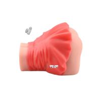 Erofoni LS-3112-RED Ultra Süper Realistik 2.2 KG Titreşimli 2 İşlevli Suni Vajina Anüs Kalça Mastürbatör