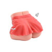 Erofoni LS-3112-RED Ultra Süper Realistik 2.2 KG Titreşimli 2 İşlevli Suni Vajina Anüs Kalça Mastürbatör