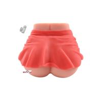 Erofoni LS-3112-RED Ultra Süper Realistik 2.2 KG Titreşimli 2 İşlevli Suni Vajina Anüs Kalça Mastürbatör