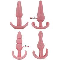 Erofoni 431 Yeni Nesil 4 Adet Farklı Boylarda Anal Açıcı Gevşetici Alıştırıcı Tıkaç Plug Seti