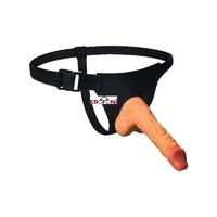 Erofoni LS-036-BLS Süper Realistik 19 CM Belden Bağlamalı Takma Strapon Protez Dildo Penis