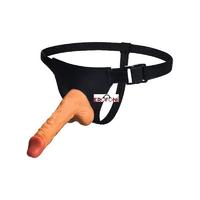 Erofoni LS-036-BLS Süper Realistik 19 CM Belden Bağlamalı Takma Strapon Protez Dildo Penis
