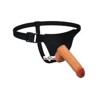 Erofoni LS-095-BLS Süper Tam Realistik 19 CM Belden Bağlamalı Takma Strapon Protez Dildo Penis