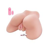Erofoni LS3017 Süper Ultra Realistik 2 KG Büyük Boy Titreşimli Yapay Kalça Suni Vajina Anüs Mastürbatör