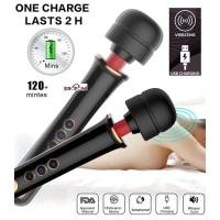 Erofoni YQW-422-BLACK Usb Şarjlı 32 CM Teknolojik 10 Hız Titreşimli Klitoral Erotik Masaj Vibratörü