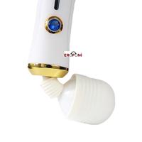 Erofoni YQW-430-WHITE Usb Şarjlı 25 Cm Uzunluk 36 Hız Teknolojik Titreşimli Wand Erotik Masaj Vibratörü