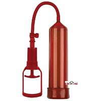 Erofoni Z006-RED Dayanıklı Tetik Mekanizma 20 Cm Kaliteli Kırmızı Penis Vakum Pompası