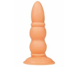 Erofoni 15 CM Vantuzlu Kaliteli Realistik Anal Gevşetici Tıkaç Plug Dildo