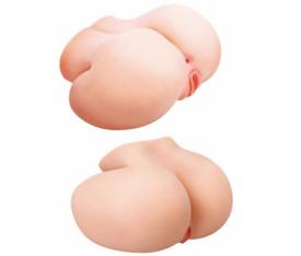 Erofoni Büyük Boy 5 KG Süper Realistik 2 İşlevli Kadın Kalça Yapay Suni Vajina ve Anüs