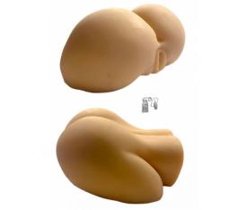 Erofoni Büyük Boy 6 KG Süper Realistik 2 İşlevli Kadın Kalça Yapay Kaliteli Suni Vajina ve Anüs