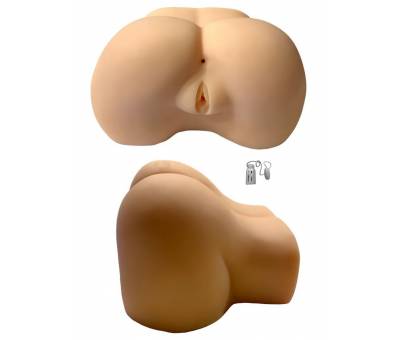 Erofoni Büyük Boy 6 KG Süper Realistik 2 İşlevli Kadın Kalça Yapay Suni Vajina ve Anüs