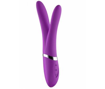 Erofoni Çift Taraflı Usb Şarjlı 22 CM Teknolojik 12 Hız Titreşimli Süper Vibratör Penis