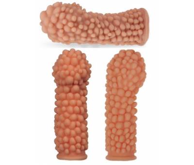 Erofoni No:8 Ultra Soft Yumuşak Dokulu 15 CM Lüks Realistik Penis Kılıfı
