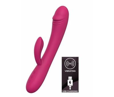 Erofoni Usb Şarjlı 20 Cm Çift Motorlu Teknolojik 10 Mod Titreşimli Üst Düzey Kaliteli Rabbit Tavşan Vibratör