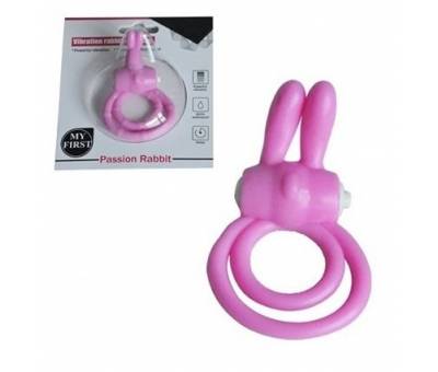 Passion Rabbit Pink Güçlü Titreşimli Penis Halkası
