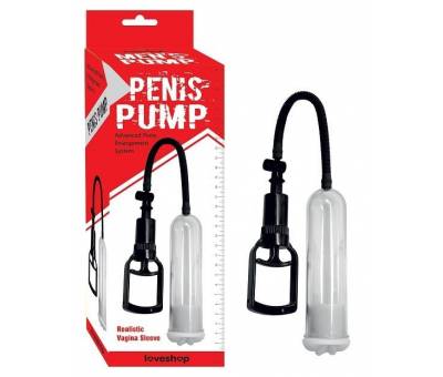 Penis Pump Realistik Vajina Girişli Vakum Penis Pompası
