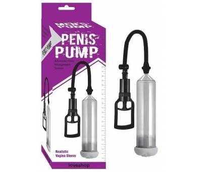 Penis Pump Realistik Vajinalı Vakum Penis Pompası