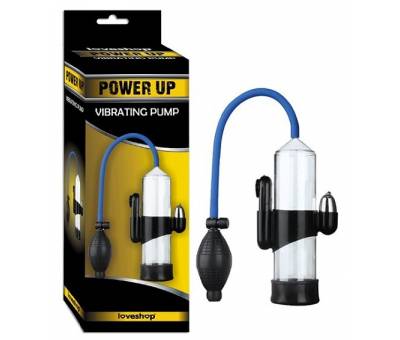 Power Up Vibrating Titreşimli Vakum Penis Pompası