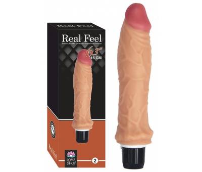 Real Love 16 CM Titreşimli Süper Realistik Vibratör Penis