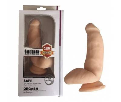 Safe 15 CM Vantuzlu Bükülebilir Realistik Anal Dildo Penis