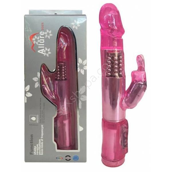 Allure 22 CM Rabbit Pink 12 Hız Teknolojik Vibratör Penis